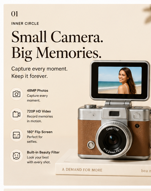 Mini Retro Camera™