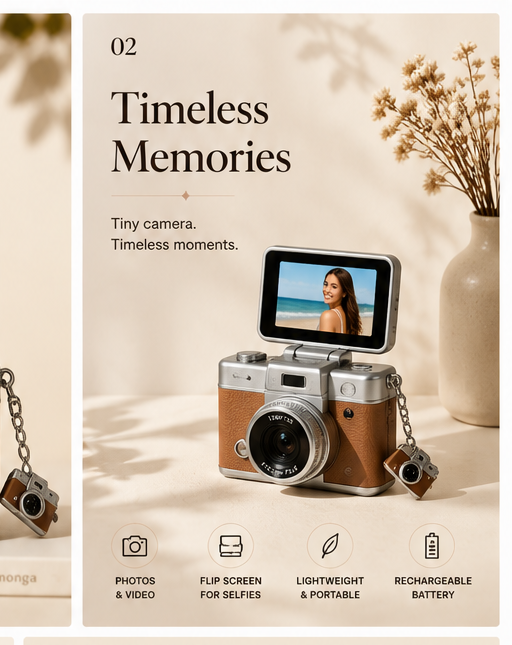 Mini Retro Camera™
