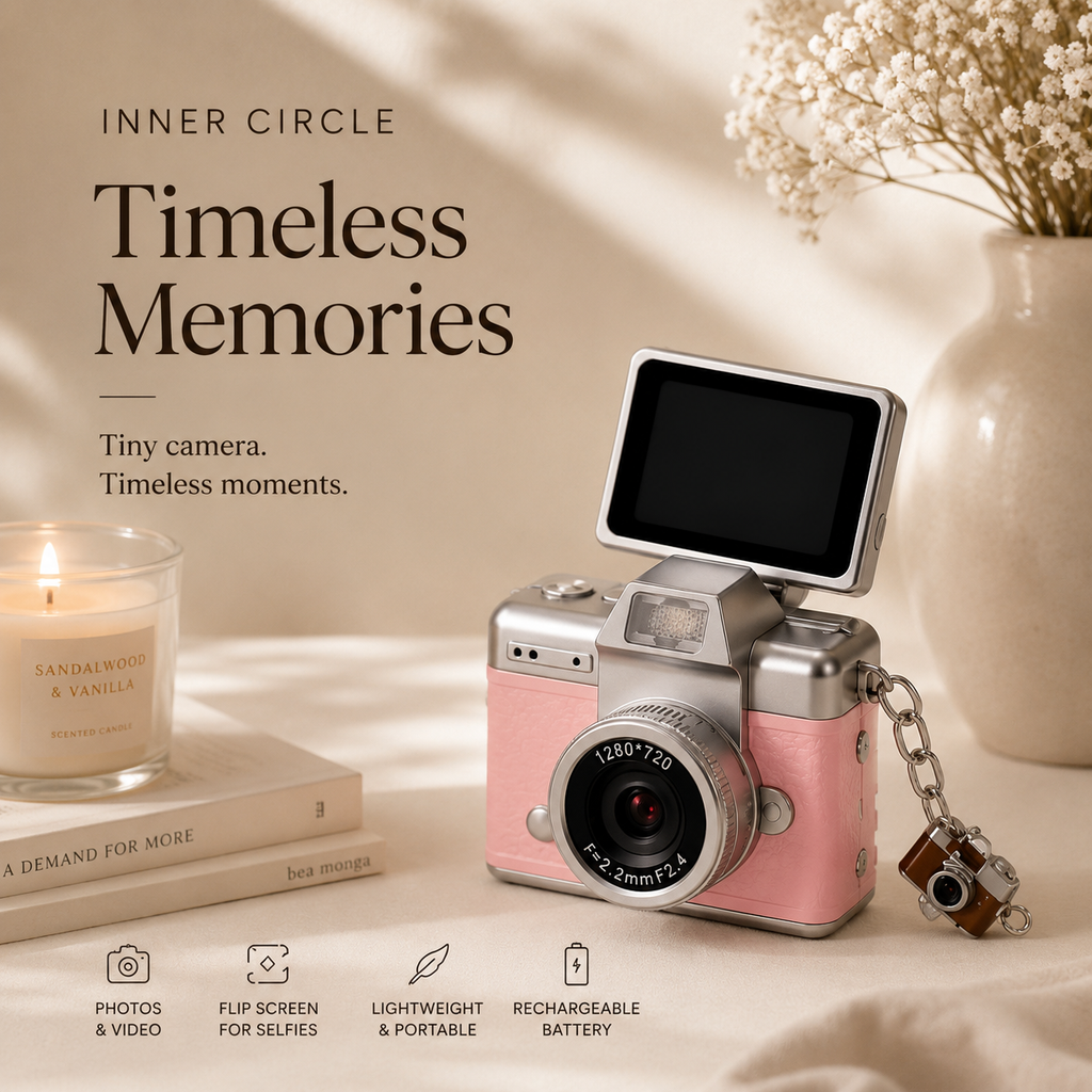 Inner Circle Mini Retro Camera™